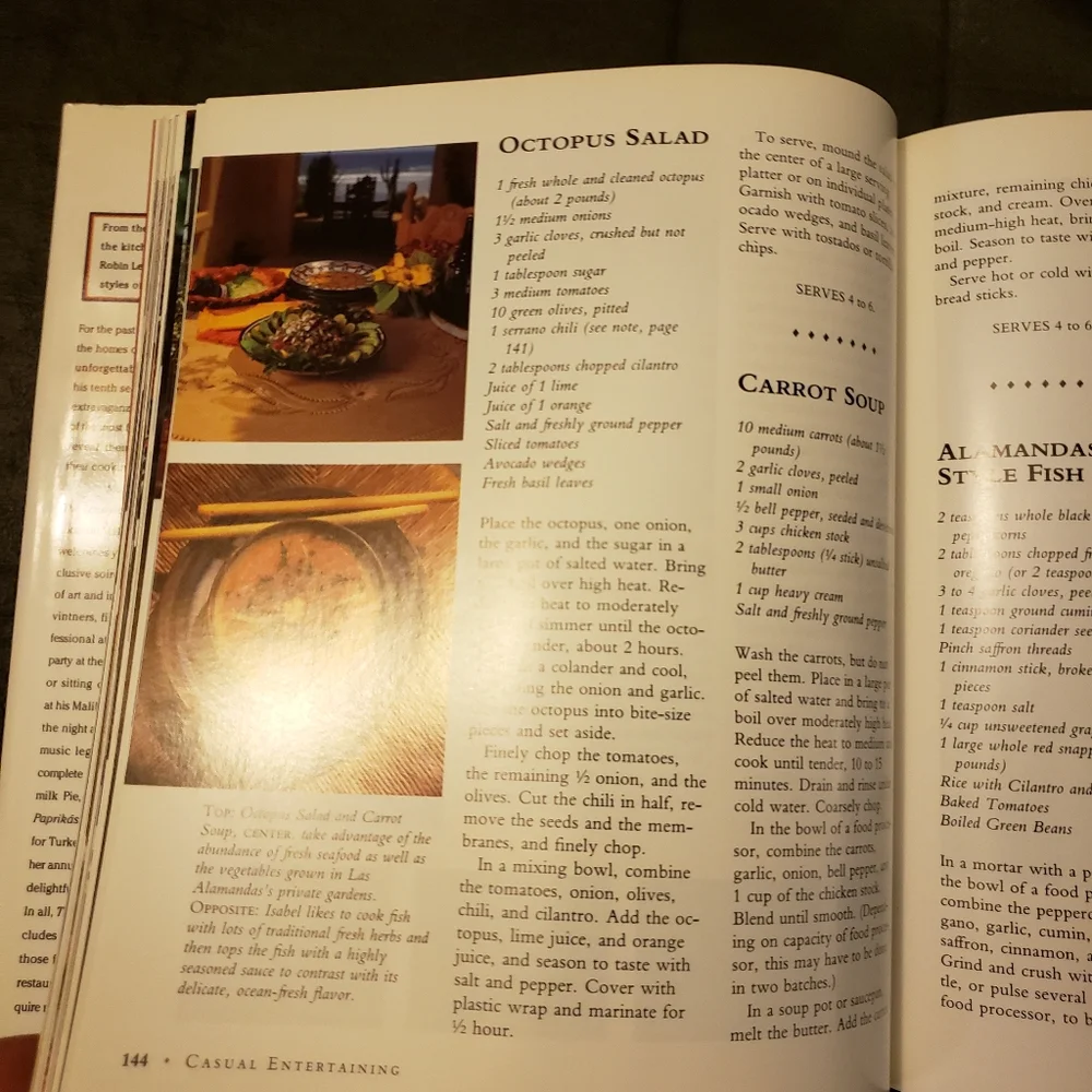 The Life Styles of‎ the Rich and Bamous Cookbook  Hardback